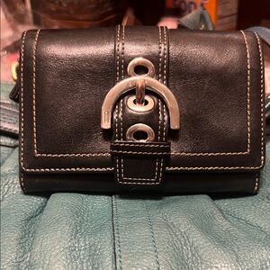 Coach Black Soho Wallet